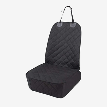 Front Dog Car Seat Cover for SUV, Trucks, Sedans. Waterproof Car Seat Covers for Dogs Front Seats Only. Car Seat Protector for Dogs- Black