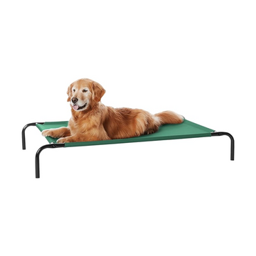 Loya Crafts Cooling Elevated Dog Bed with Metal Frame